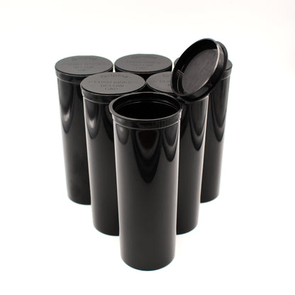 Opaque Black 60 Dram GriploK Child-Resistant Pop Top Bottle