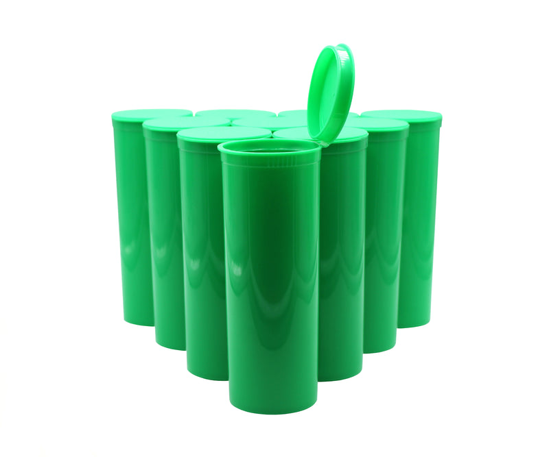 Opaque Lime Green 60 Dram GriploK Child-Resistant Pop Top Bottle