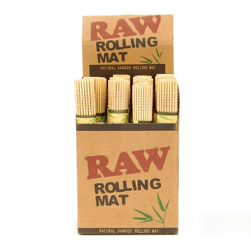 RAW Natural Bamboo Rolling Mat - GrowCargo