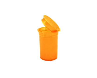 6 Dram Pop Top Bottles - 600 Count ($0.10/Unit) - Child Resistant