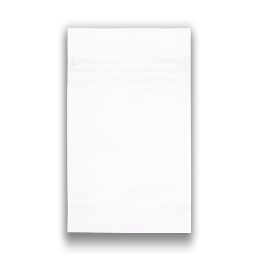 7 Gram White GriploK Soft Touch Child Resistant Mylar Bags