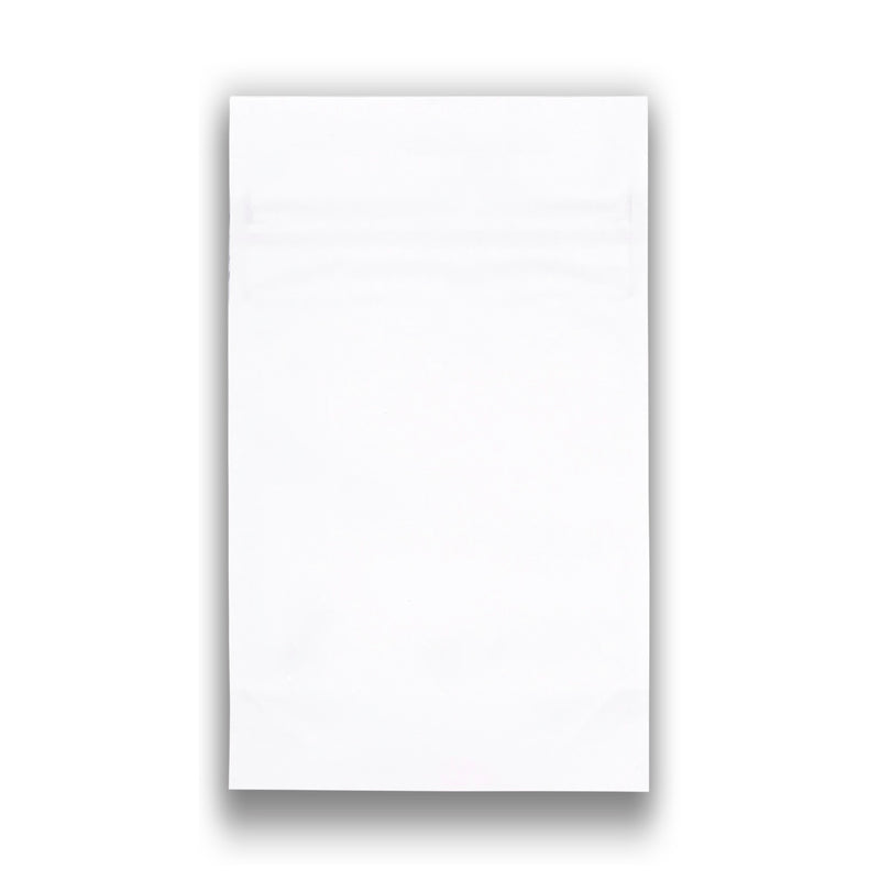 7 Gram White GriploK Soft Touch Child Resistant Mylar Bags