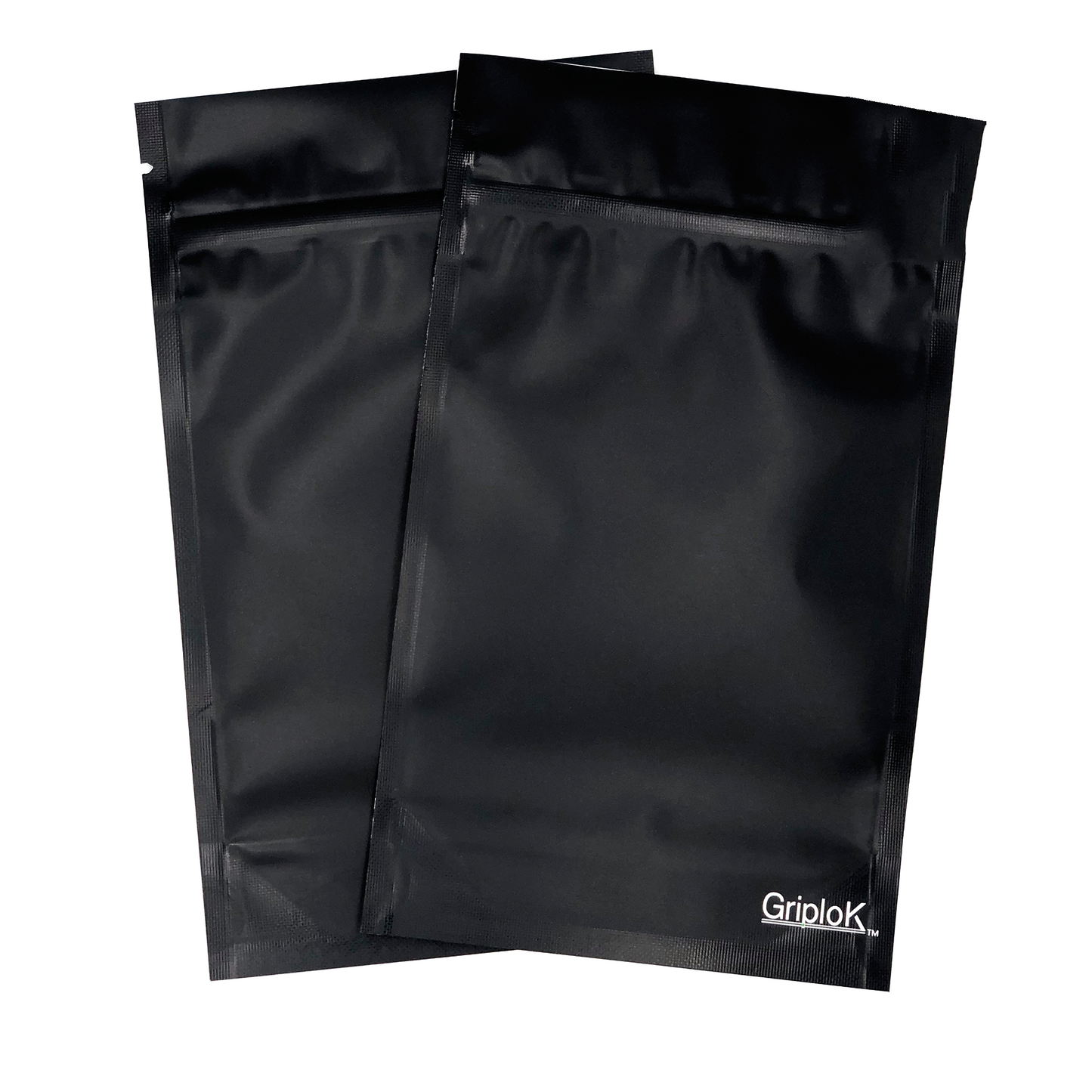 7g Matte Black Bags - 2400 Count ($0.27/unit) | 4"x6.7"x2" - Child Resistant