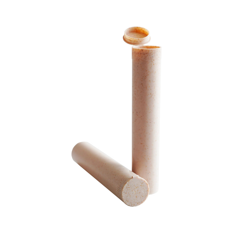 Compostable Squeeze Top Child-Resistant Pre-Roll Tube