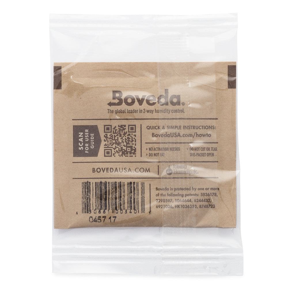 Boveda Size 8 | 62% Two-Way Humidity Packs - 400 Count ($1.15/unit)