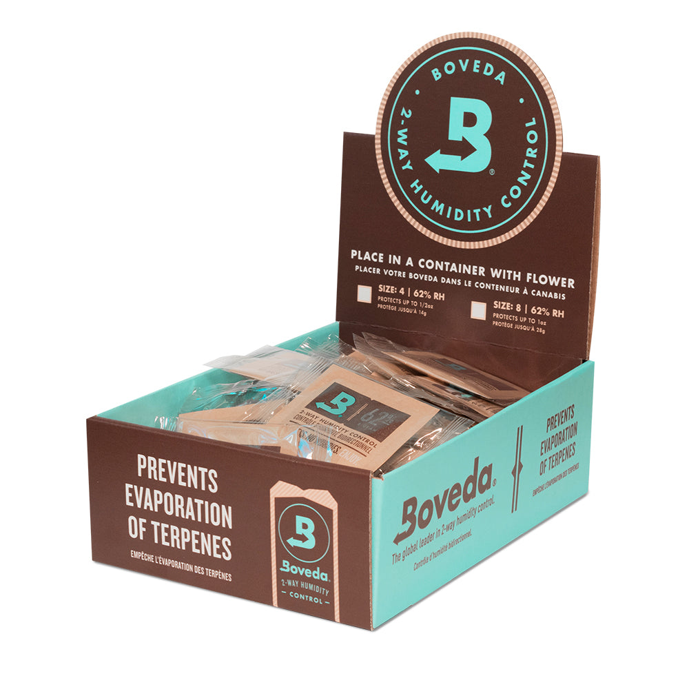 Boveda Size 8 | 62% Two-Way Humidity Packs - 400 Count ($1.15/unit)