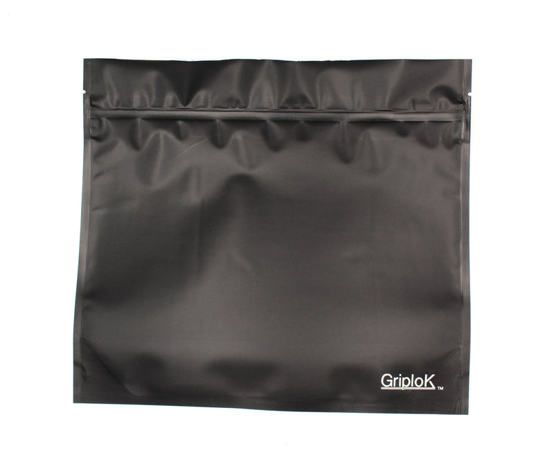 28g Matte Black Bags - 800 Count | 9"x8"x3" - Child Resistant