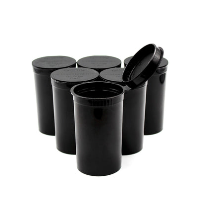 19 Dram Pop Top Bottles - 225 Count ($0.15/Unit) - Child Resistant
