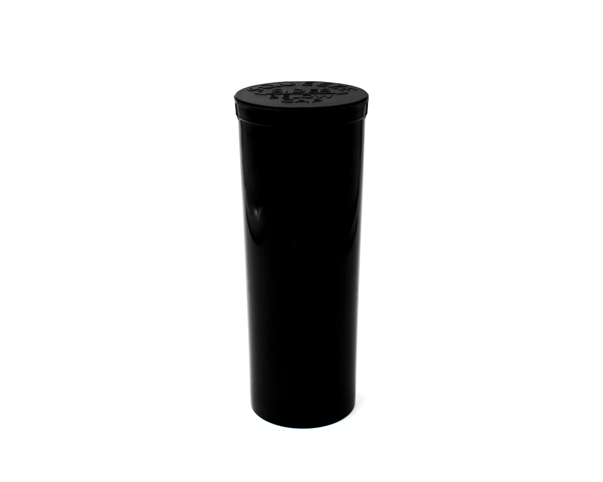 Opaque Black 60 Dram GriploK Child-Resistant Pop Top Bottle
