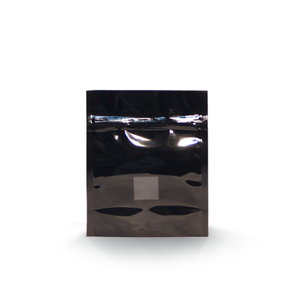 Custom Labels for 1oz Black Grower Storage Bags with Window (Below Window) - 4500 Count Labels Per Roll