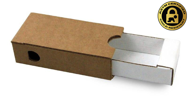 Child Resistant Slide Boxes (Call for Quote) - GrowCargo
