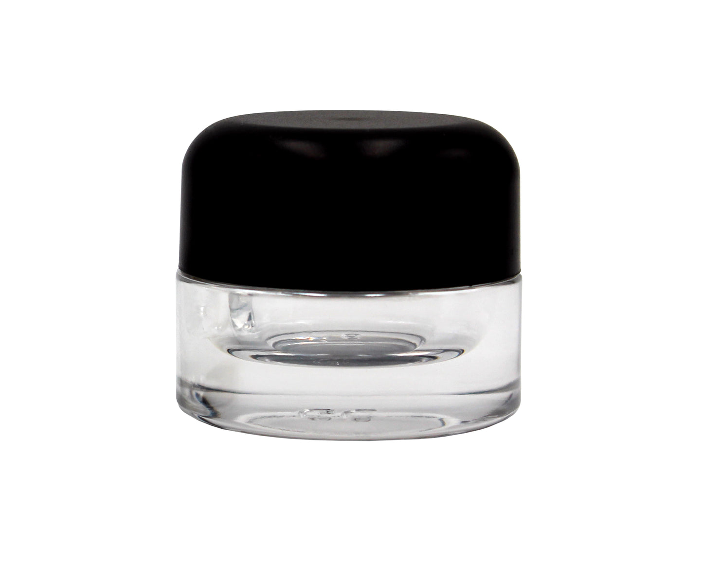 Certified Child-Resistant 5ml Flint (Clear) GriploK Glass Concentrate Jar