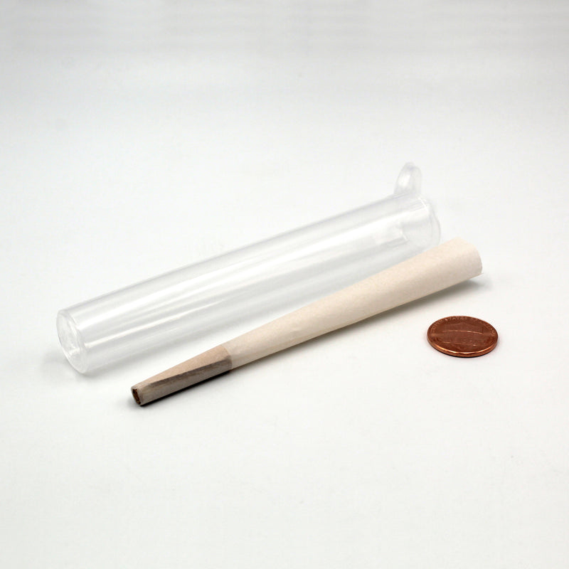 ConeHead Natural King Size Cone with GriploK 116mm Clear Tube (Comparison Picture)