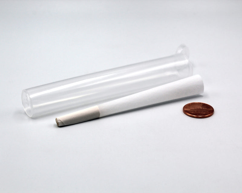 ConeHead White 98 Specials Size Cone with GriploK 116mm Clear Tube (Comparison Picture)