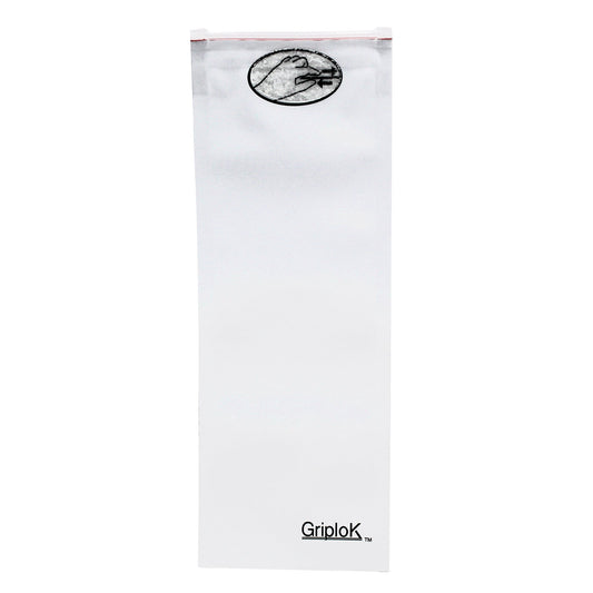 Matte White/Cherry Mylar Pre Roll/Syringe/Vape Pen Bags - 1500 Count ($0.23/unit) | 2.5"x7" - Child Resistant