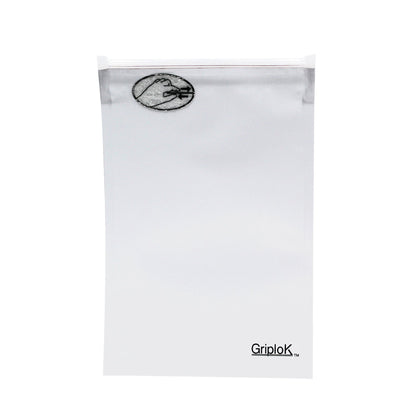 3.5g Matte White/Cherry Mylar Bags - 1300 Count ($0.29/Unit) | 4"x6" - Child Resistant