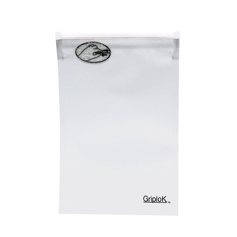 3.5g Matte White/Cherry Mylar Bags - 1300 Count | 4"x6" - Child Resistant