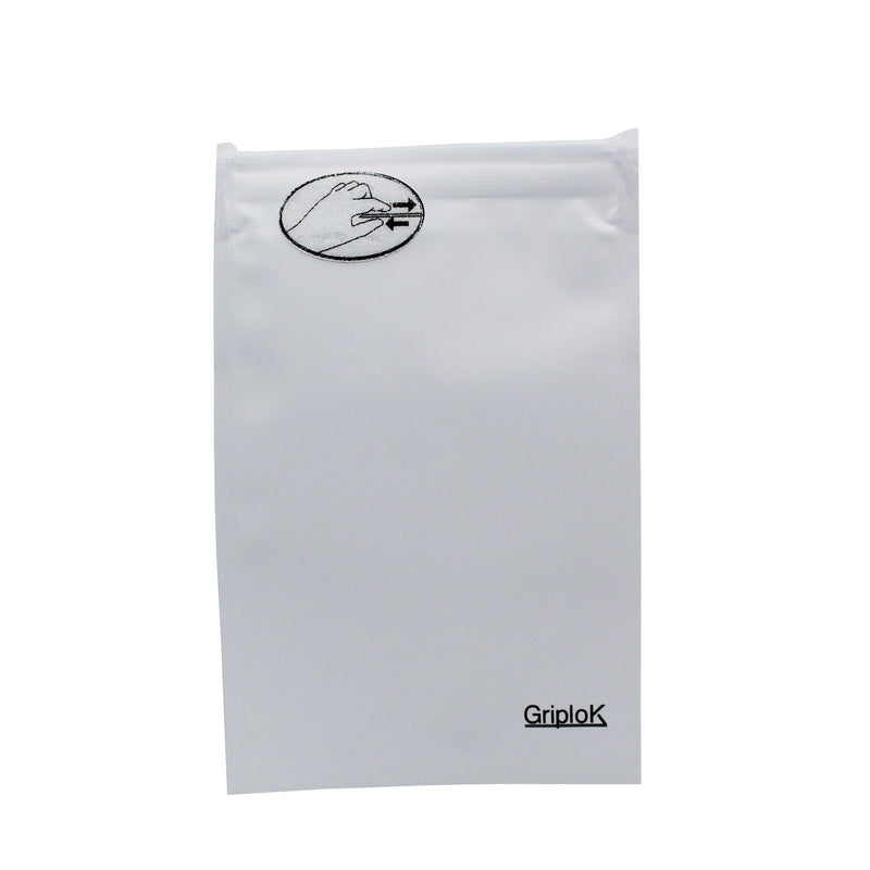 3.5g Matte White Mylar Bags - 1300 Count | 4"x6" - Child Resistant