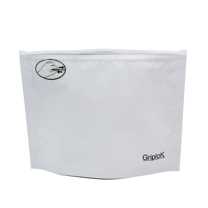 14g Matte White Exit Bags - 800 Count ($0.45/Unit) | 8"x6"x3" - Child Resistant