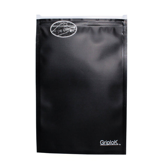 3.5g Matte Black Mylar Bags - 1300 Count ($0.29/Unit) | 4"x6" - Child Resistant
