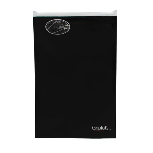 3.5g Matte Black/Lime Mylar Bags - 1300 Count ($0.29/Unit) | 4"x6" - Child Resistant