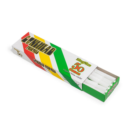 ConeHead Display Box King Size White 8 x 50 Packs - 400 count - ($0.1/Unit)