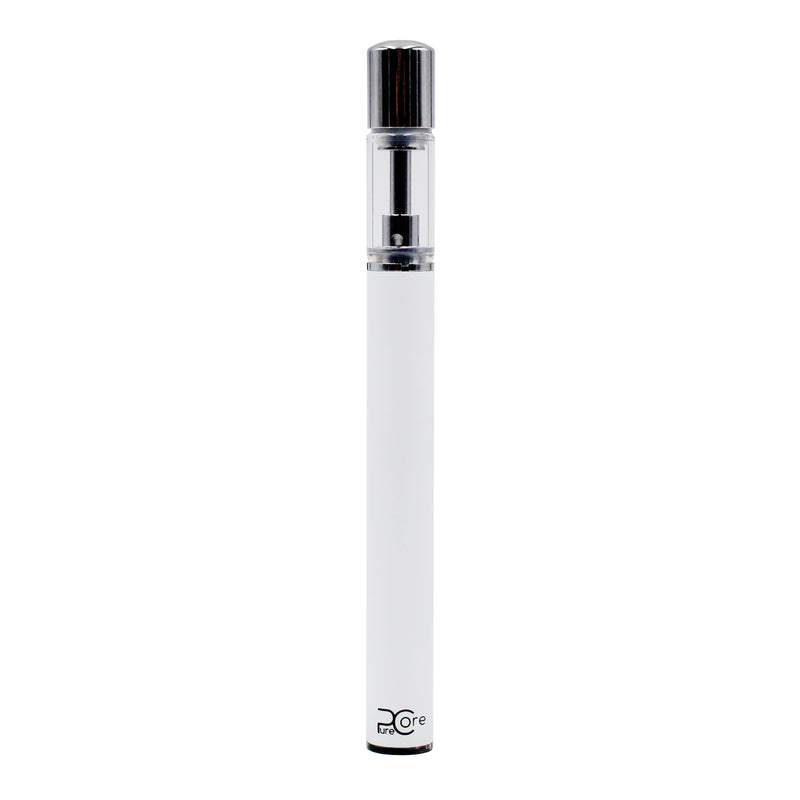 0.3ml PureCore Disposable Pen in White with Micro-USB Chargers
