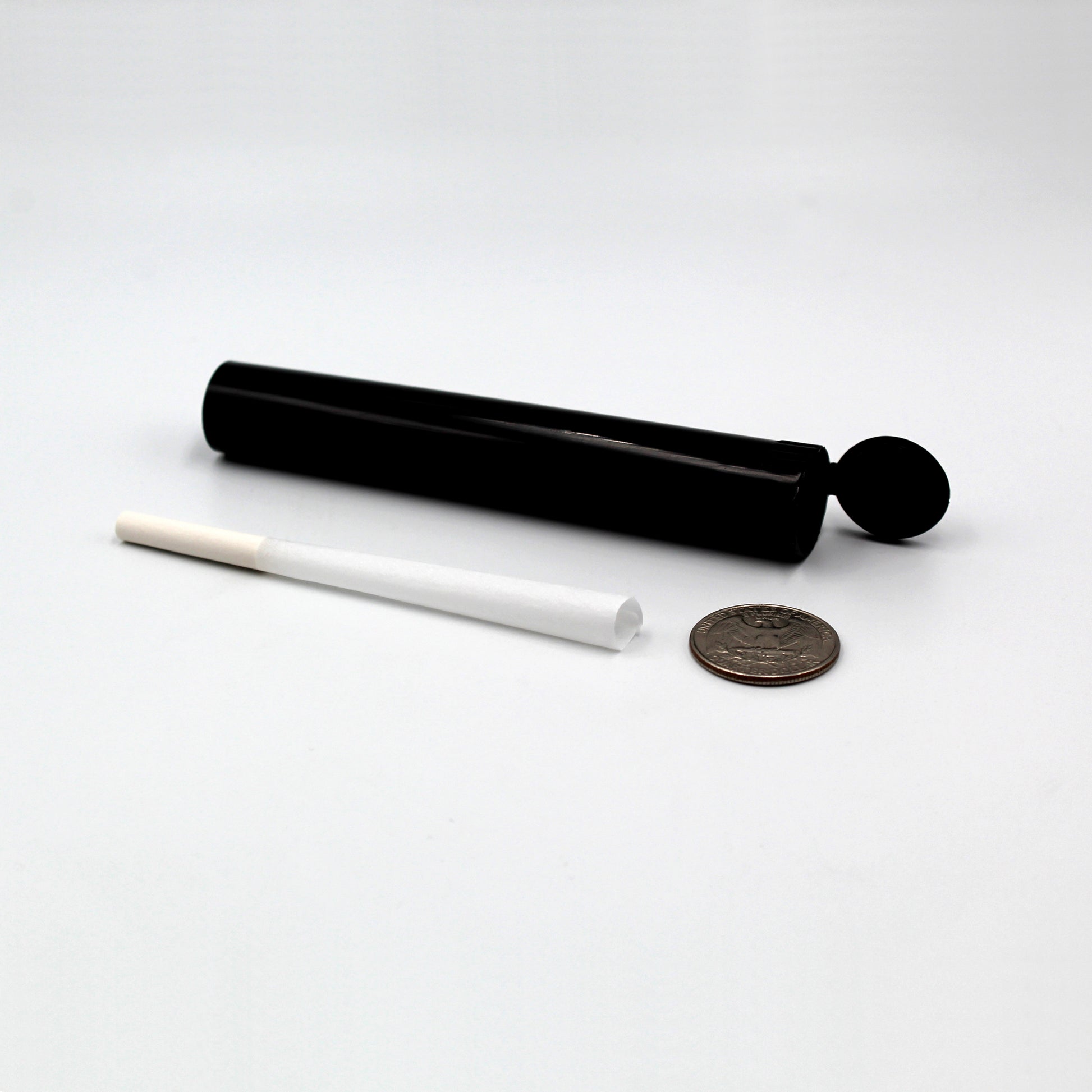 Reefer Size White ConeHead Pre-Rolled Hemp Cone (Comparison Picture)