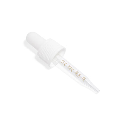White 18/415 Child-Resistant Glass Pipettes with Markings for 30ml Dropper Bottles - 2156 Count ($0.20/unit)